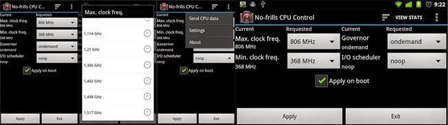 No-frills CPU Control