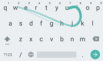 Google Keyboard with Material Design