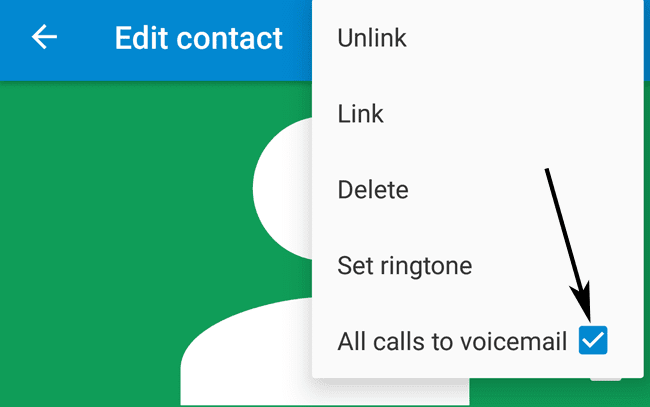 All calls to voicemail in Android Marshmallow