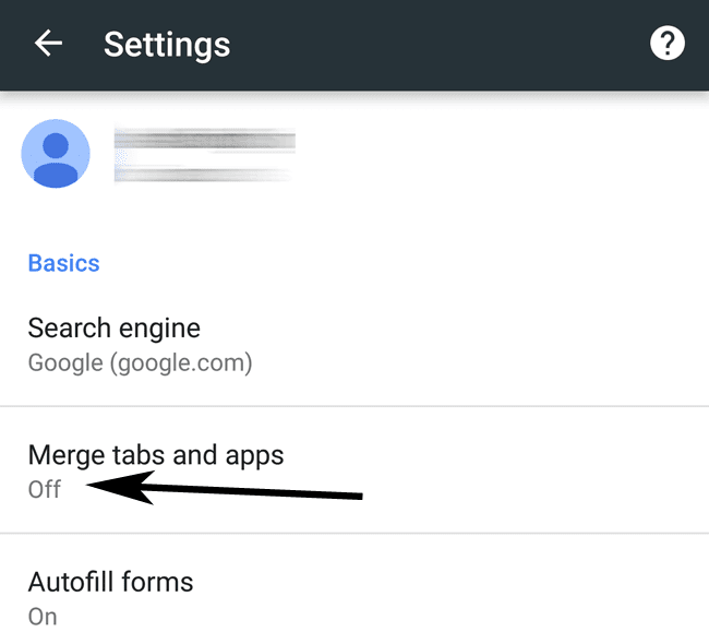 Disable Merged Tabs and Apps